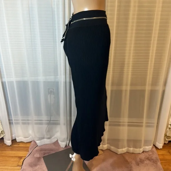 Helmut Lang Runway Layered Wool Skirt - Picture 8 of 12